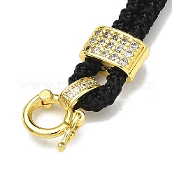 Nylon Cord Necklaces Findings&nbsp;KK-Q019-10G-01
