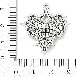 Alloy Enamel Pendants&nbsp;PALLOY-R151-69AS-01