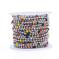 304 Stainless Steel Ball Chains&nbsp;CHS-K009-03P