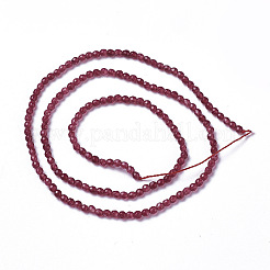Natural White Jade Beads Strands&nbsp;G-F596-46C-2mm