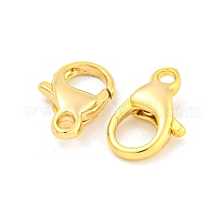 真鍮カニカン  18KGP本金メッキ  12x8x3mm  穴：1.6mm&nbsp;KK-K382-03B-G