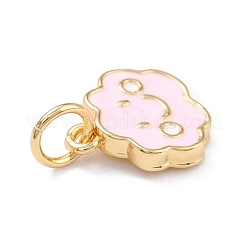 Real 18K Gold Plated Brass Charms&nbsp;KK-L206-007A-G