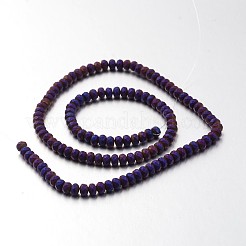 Electroplate Non-magnetic Synthetic Hematite Bead Strands&nbsp;G-F300-48B-F04