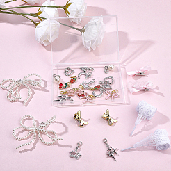 2Pcs Alligator Hair Clips for Girls&nbsp;HJEW-BM0001-28