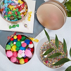 Round Aluminium Tin Cans&nbsp;CON-PH0001-58KCG