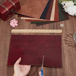 8Pcs 8 Colors PU Leather Sheets&nbsp;DIY-CL0002-51