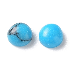 Synthetic Blue Turquoise Cabochons&nbsp;G-F528-31-2mm