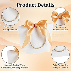 Rectangle Paper Gift Tote Bags&nbsp;ABAG-WH0038-68A-02