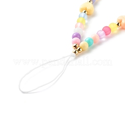 Acrylic Beads Mobile Straps&nbsp;HJEW-JM00568
