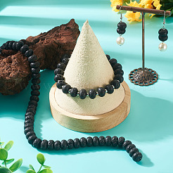 1 Strand Natural Lava Rock Beads Strands&nbsp;G-TA0003-44C