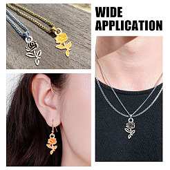 150Pcs 5 Colors Tibetan Style Alloy Pendants&nbsp;FIND-AR0004-39