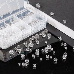 340Pcs 4 Sizes Natural Grade A Quartz Crystal Beads Strands&nbsp;G-LS0001-29