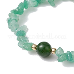 Rhombus Natural Gemstone Beads Stretch Bracelets for Women&nbsp;BJEW-JB10984