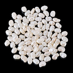 100Pcs Natural Cultured Freshwater Pearl Beads&nbsp;PEAR-TA0001-35