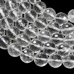 Natural Quartz Crystal Beads Strands&nbsp;G-C280-B14-12mm