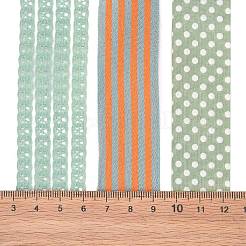 9 Yards 3 Styles Polyester Ribbon&nbsp;SRIB-A014-C02