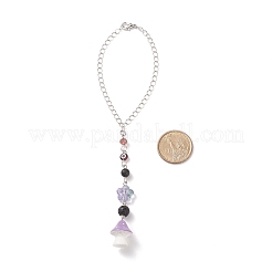Handmade Lampwork Evil Eye Pendant Decorations&nbsp;HJEW-JM00710