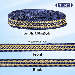 5 Yards Polyester Ribbons&nbsp;DIY-GA0007-38B