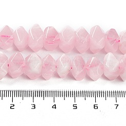 Natural Madagascar Rose Quartz Beads Strands&nbsp;G-D091-A02