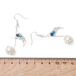 Brass Dangle Earrings&nbsp;EJEW-TA00804