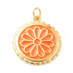 Real 18K Gold Plated Brass Pendants&nbsp;KK-L206-013G
