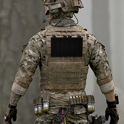 Oxford Cloth Tactical Adhesive Hook and Loop Panels&nbsp;AJEW-WH0816-483C