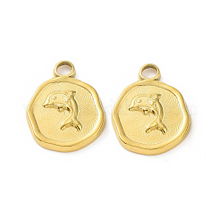 Ion Plating(IP) 304 Stainless Steel Pendants&nbsp;STAS-C003-04G