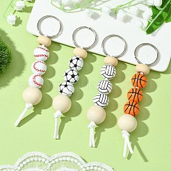 Iron with Wood Keychain&nbsp;KEYC-JKC00871