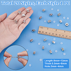 Alloy European Style Clasps&nbsp;PDLC-PH0001-01