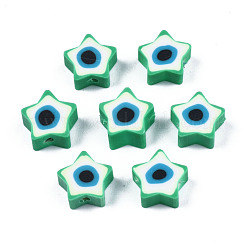 Handmade Polymer Clay Beads&nbsp;CLAY-T019-09A