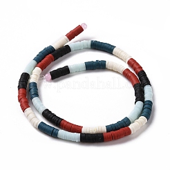 Handmade Polymer Clay Bead Strands&nbsp;CLAY-C003-05J