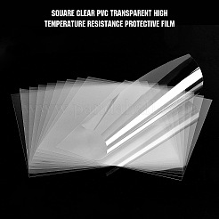 PVC Transparent High Temperature Resistance Protective Film&nbsp;AJEW-BC0006-05