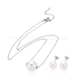 304 Stainless Steel  Jewelry Sets&nbsp;SJEW-H302-21A