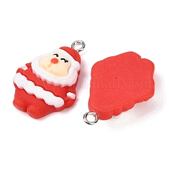 Christmas Opaque Resin Pendants&nbsp;RESI-I350-01A
