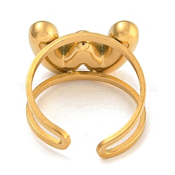 304 Stainless Steel Finger Ring&nbsp;LS-RJEW-L125-02G-23