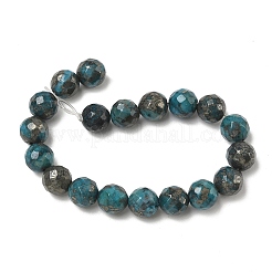 Natural Pyrite Beads Strands&nbsp;G-K181-K02