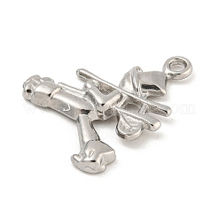 Non-Tarnish 304 Stainless Steel Pendants&nbsp;STAS-N103-145P