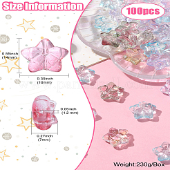 100pcs Handmade Lampwork Beads&nbsp;LAMP-CJ0001-94