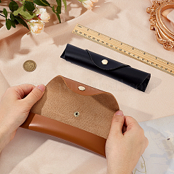 2Pcs 2 Colors PU Leather Roller Pen Bag&nbsp;ABAG-MA0001-01