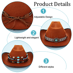 9Pcs 9 Styles Velvet & Imitation Leather Hat Belt&nbsp;FIND-GA0003-20