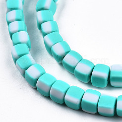 Handmade Polymer Clay Beads Strands&nbsp;CLAY-N010-074-03