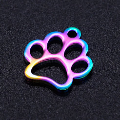 Ion Plating(IP) 201 Stainless Steel Pet Charms&nbsp;STAS-Q201-JN210