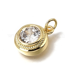 Brass Glass Pendants&nbsp;X-KK-C262-26G