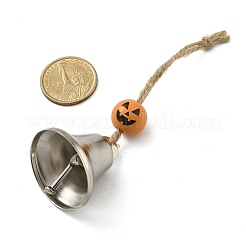 Halloween Iron Bell Hanging Ornaments&nbsp;HJEW-JM02463