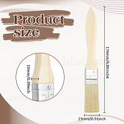 180Pcs Synthetic Fiber & Pig Hair Paint Brush&nbsp;OFST-WA0001-02