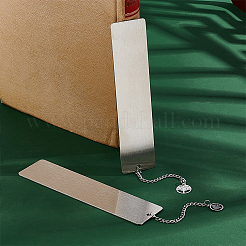 4Pcs 2 Style 201 Stainless Steel Bookmark&nbsp;AJEW-AB00201