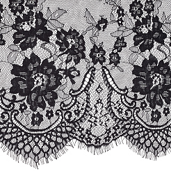 Nylon Lace Fabric&nbsp;DIY-WH20062-25A
