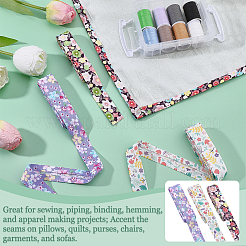 7.5M 3 Colors Printed Cotton Ribbon&nbsp;OCOR-FG0003-31