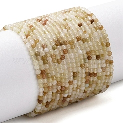 Natural Topaz Jade Beads Strands&nbsp;G-Z116-A12-2mm