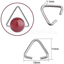 Iron Open Jump Rings&nbsp;IFIN-PH0023-42P